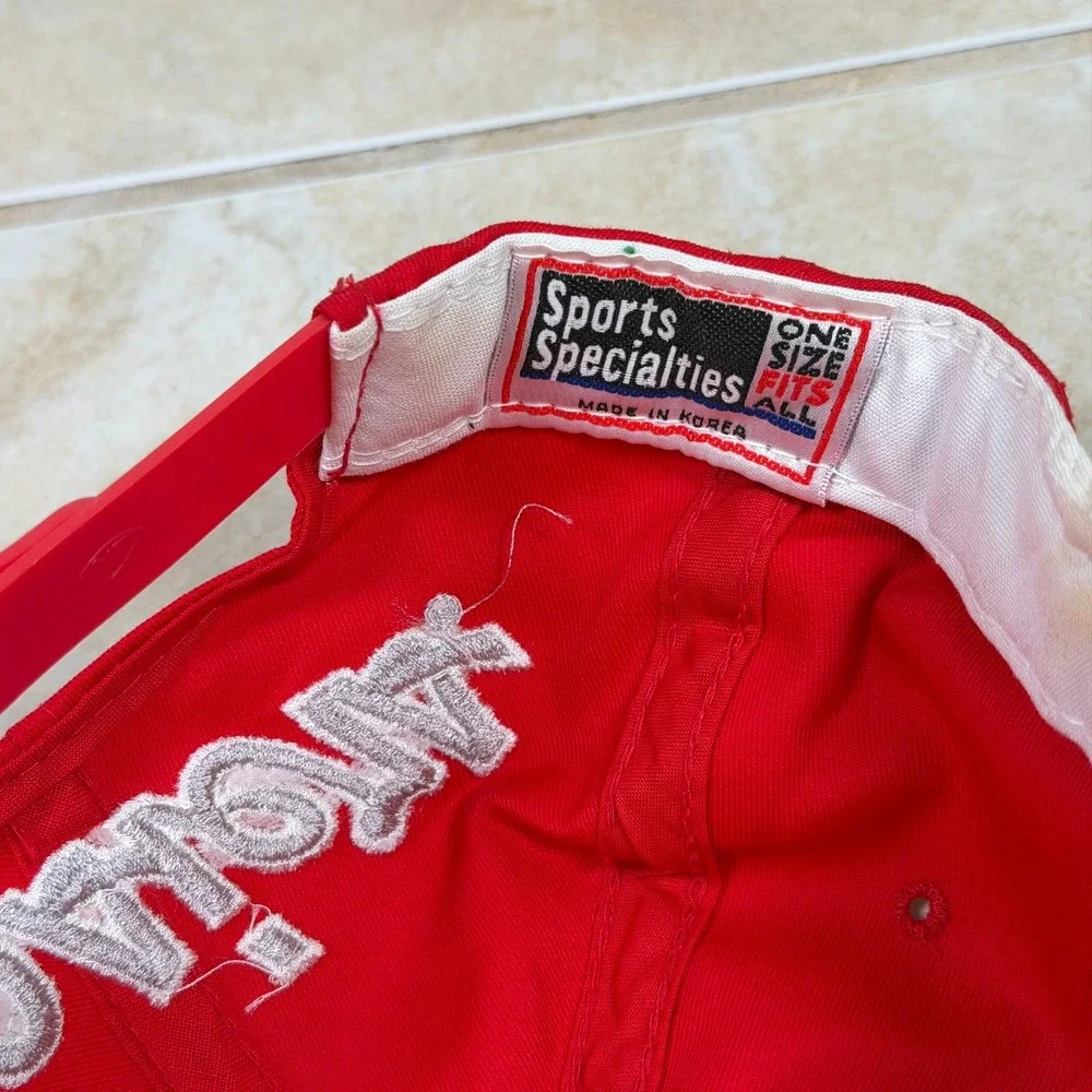 Vintage Indiana University Sports Specialties Hat Red IU Snapback